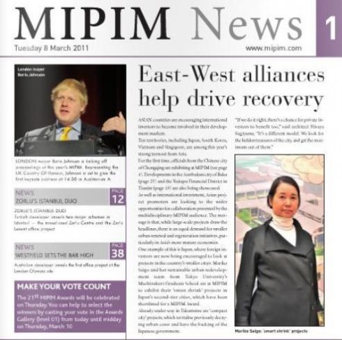 MIPIM News 1 MIPIM News 1