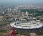 London Olympic park under construction