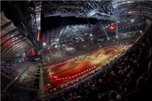 stadion miejski w Poznaniu, red bull x fighters