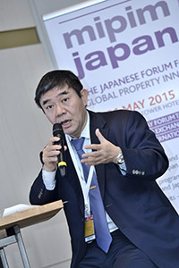 Japan’s vice minister for land, infrastructure, transport and tourism Kisaburo Ishii 