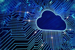 Cloud computing and network security technology concept