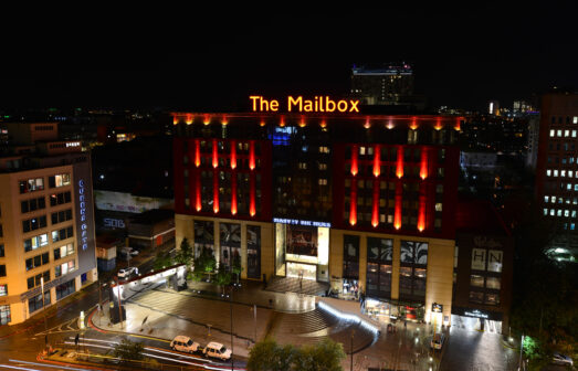The Mailbox in Birmingham is home to department store Harvey Nichols. 