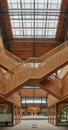 Gare Maritime - أكبر مشروع للخشب متعدد الطبقات في العالم © Nextensa